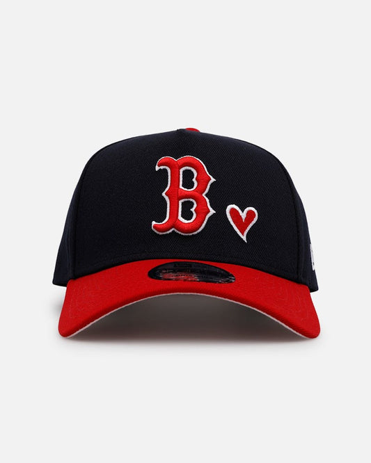 Boston Red Sox 'Team Color Hearts' 9FORTY A-Frame Snapback