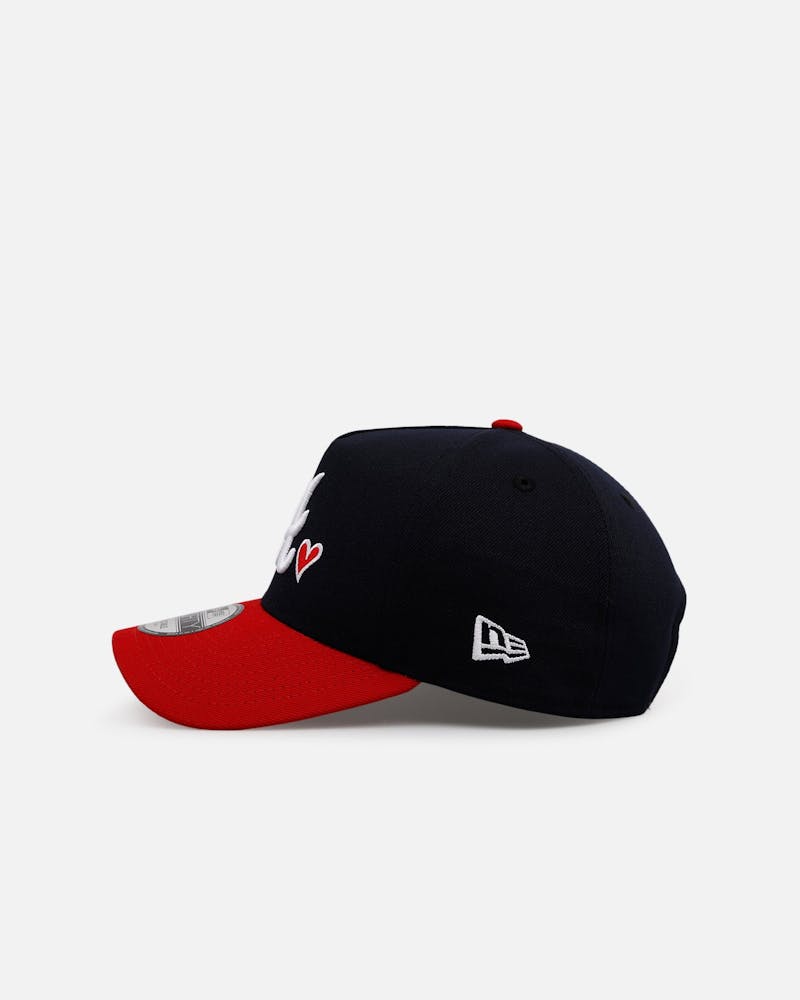 Atlanta Braves 'Team Color Hearts' 9FORTY A-Frame Snapback