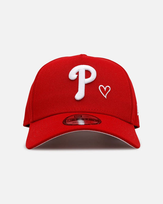 Philadelphia Phillies 'Team Color Hearts' 9FORTY A-Frame Snapback