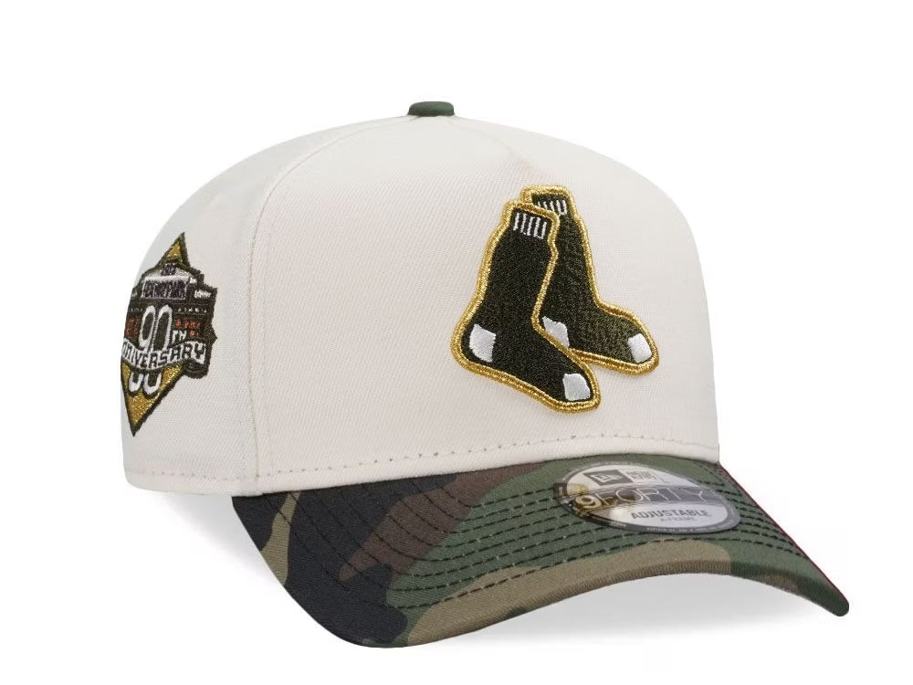 New Era 9Forty A-Frame MLB Boston Red Sox 90th Anniversary Cap