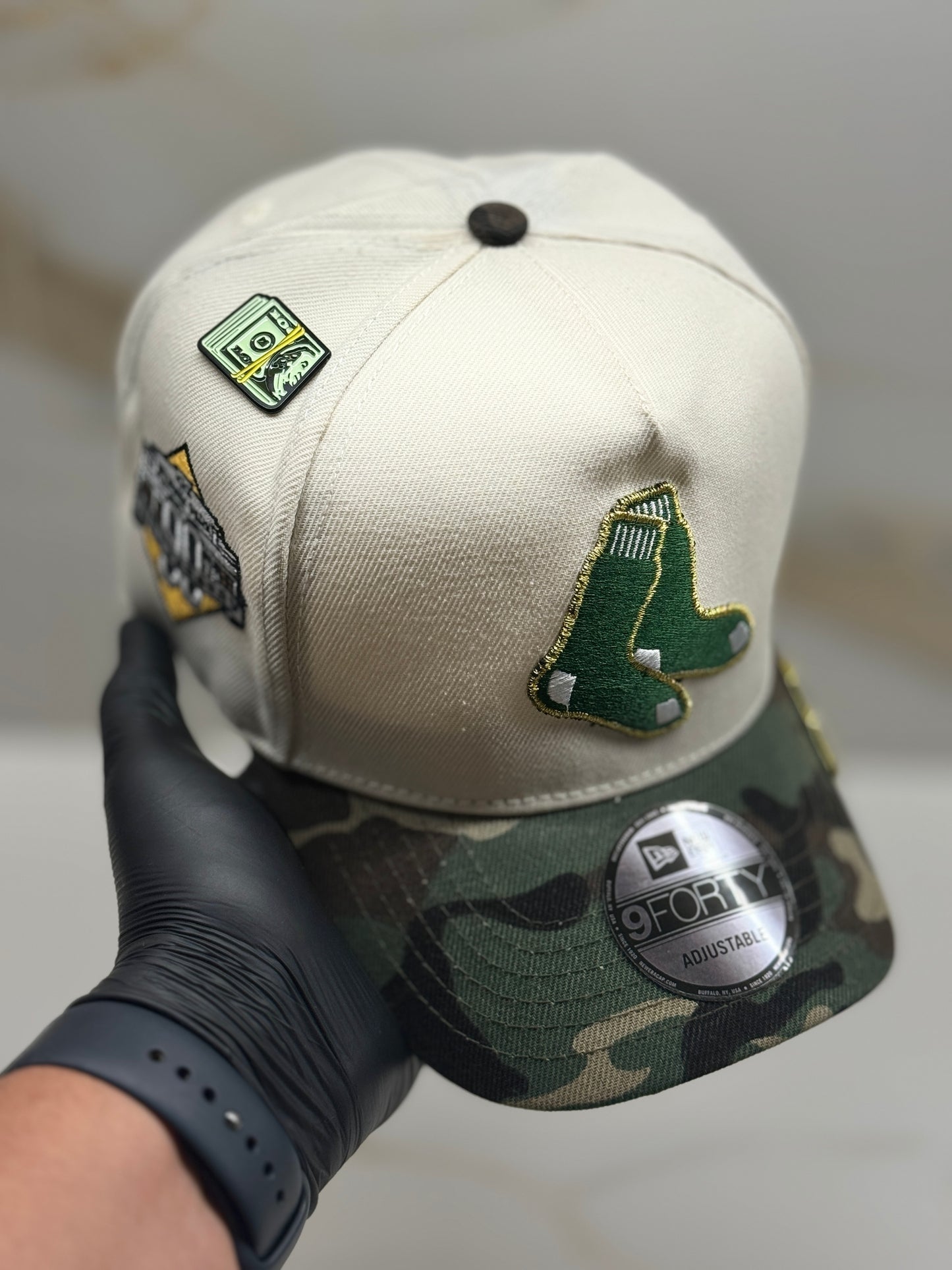 New Era 9Forty A-Frame MLB Boston Red Sox 90th Anniversary Cap