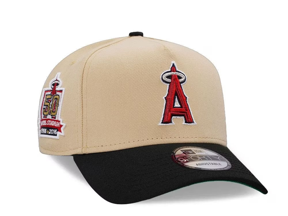 New Era 9Forty A-Frame MLB New York Yankees Anheim Angels 50th Anniversary Cap