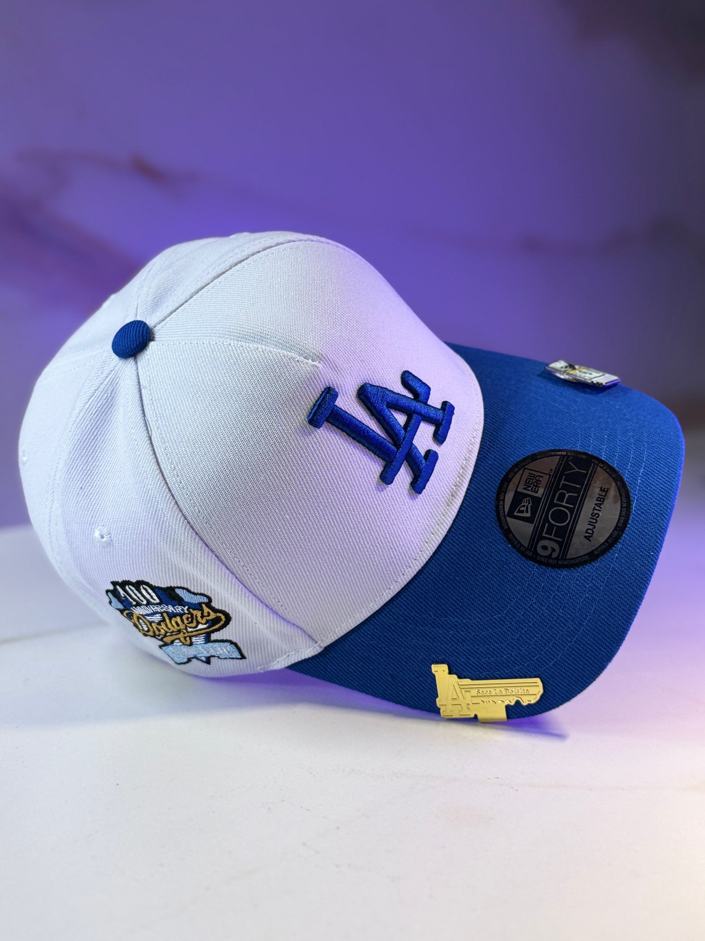 New Era 9Forty A-Frame MLB LA Dodgers 100th Anniversary Cap