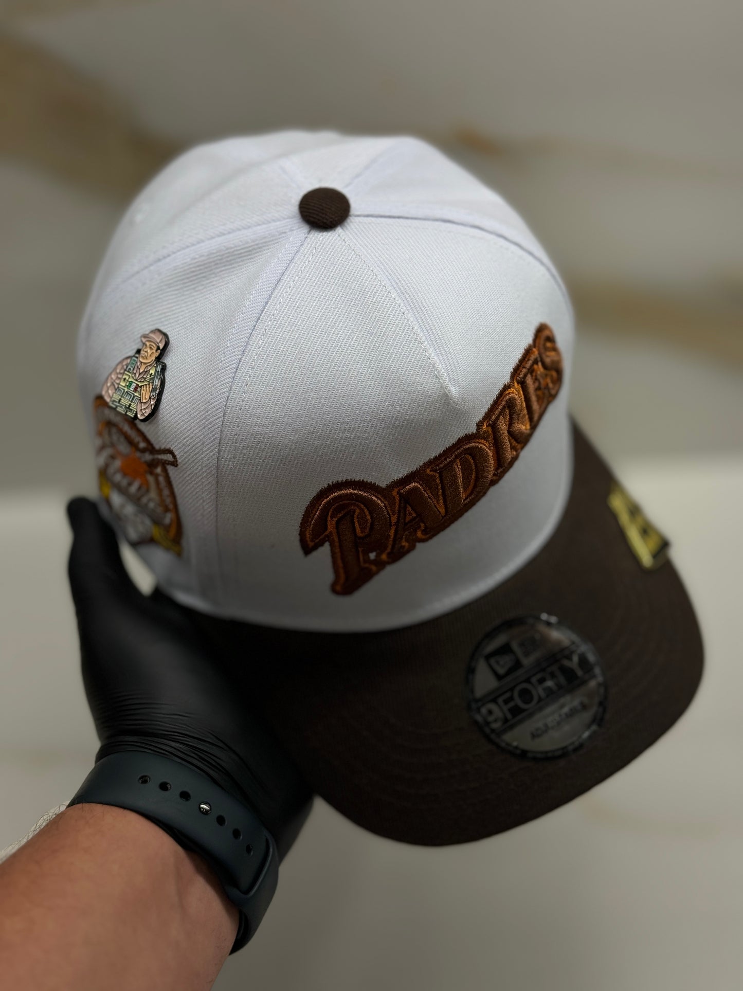 Gorra New Era 9Forty A-Frame MLB San Diego Padres 40.º aniversario
