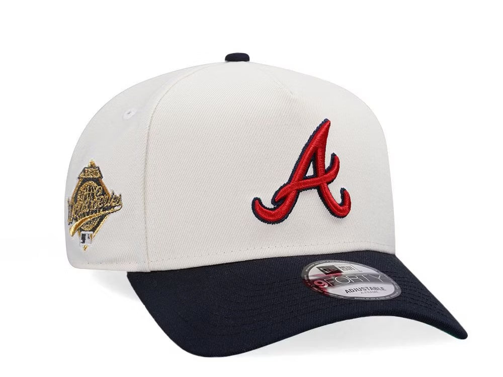 New Era 9Forty A-Frame MLB Atlanta Braves 1996 World Series Cap
