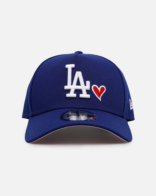 Los Angeles Dodgers 'Team Color Hearts' 9FORTY A-Frame Snapback