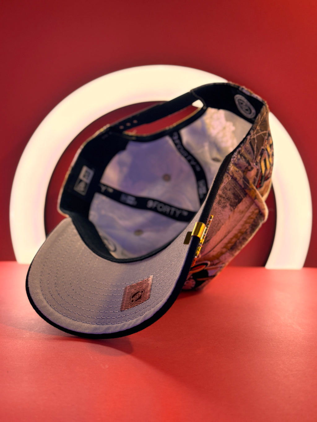 Gorra New Era 9Forty A-Frame con el aniversario de los Atlanta Braves de la MLB