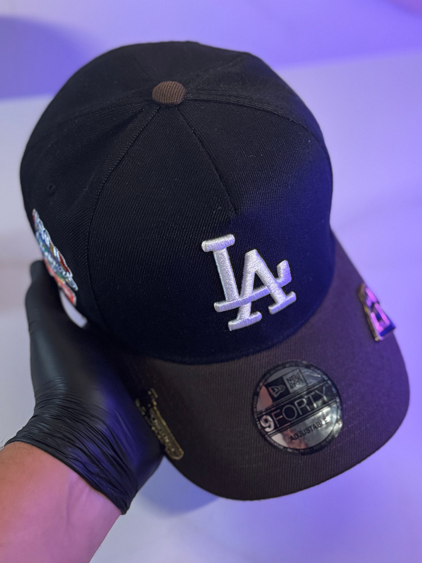 Gorra New Era 9Forty A-Frame MLB LA Dodgers 100.º aniversario