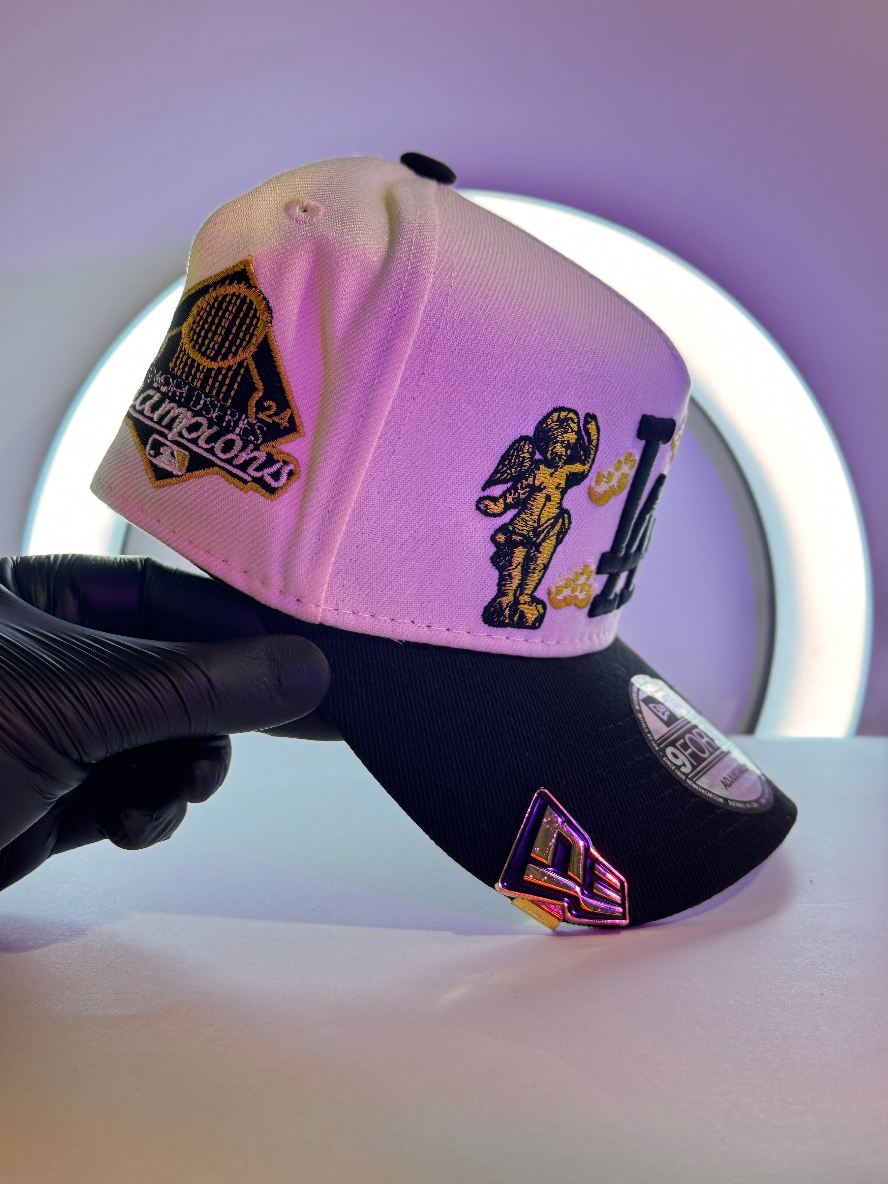 New Era 9Forty A-Frame MLB LA Dodgers Yankees "HEAVENLY CITY" Edition Cap