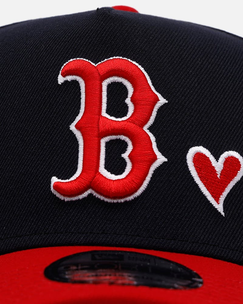 Boston Red Sox 'Team Color Hearts' 9FORTY A-Frame Snapback