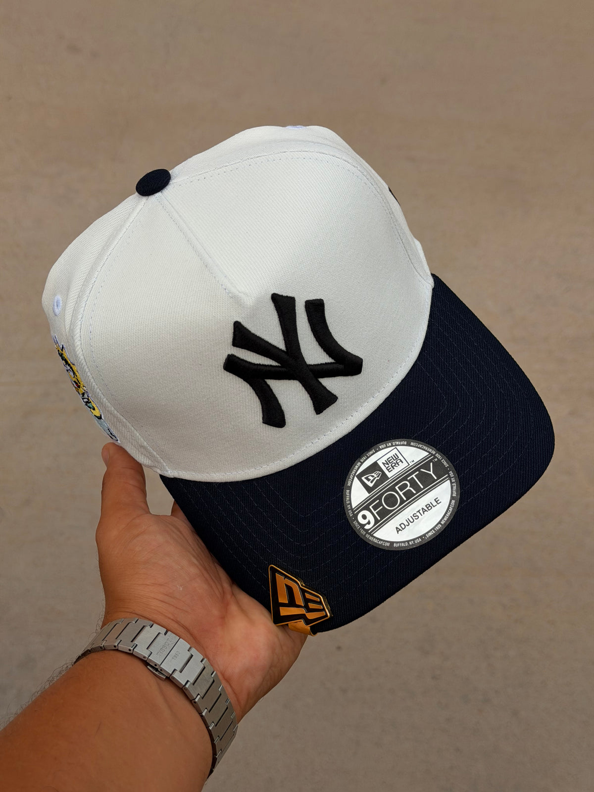 New Era 9Forty A-Frame MLB Yankees x The Simpsons Cap