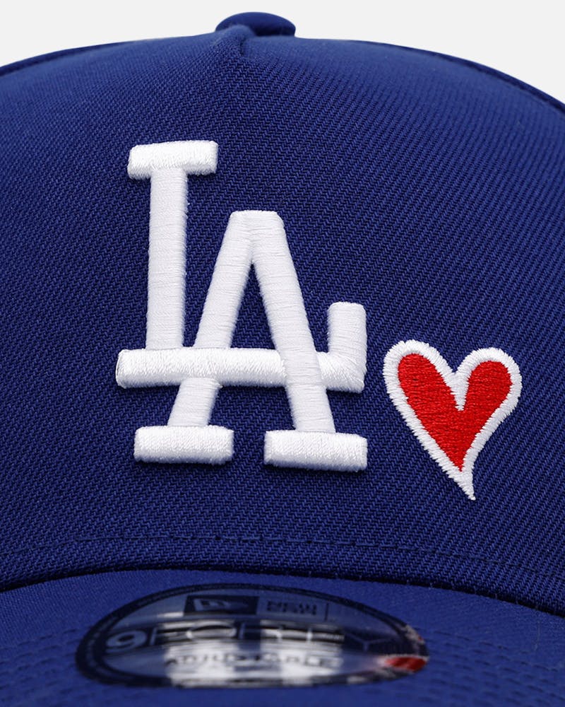 Los Angeles Dodgers 'Team Color Hearts' 9FORTY A-Frame Snapback