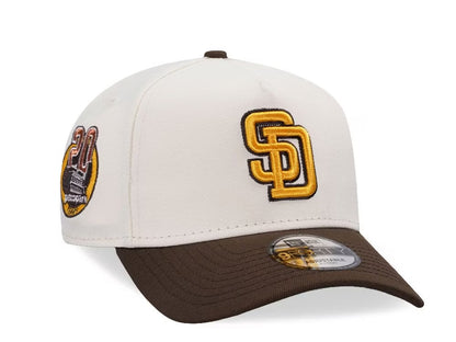 Gorra New Era 9Forty A-Frame MLB San Diego 20.º aniversario
