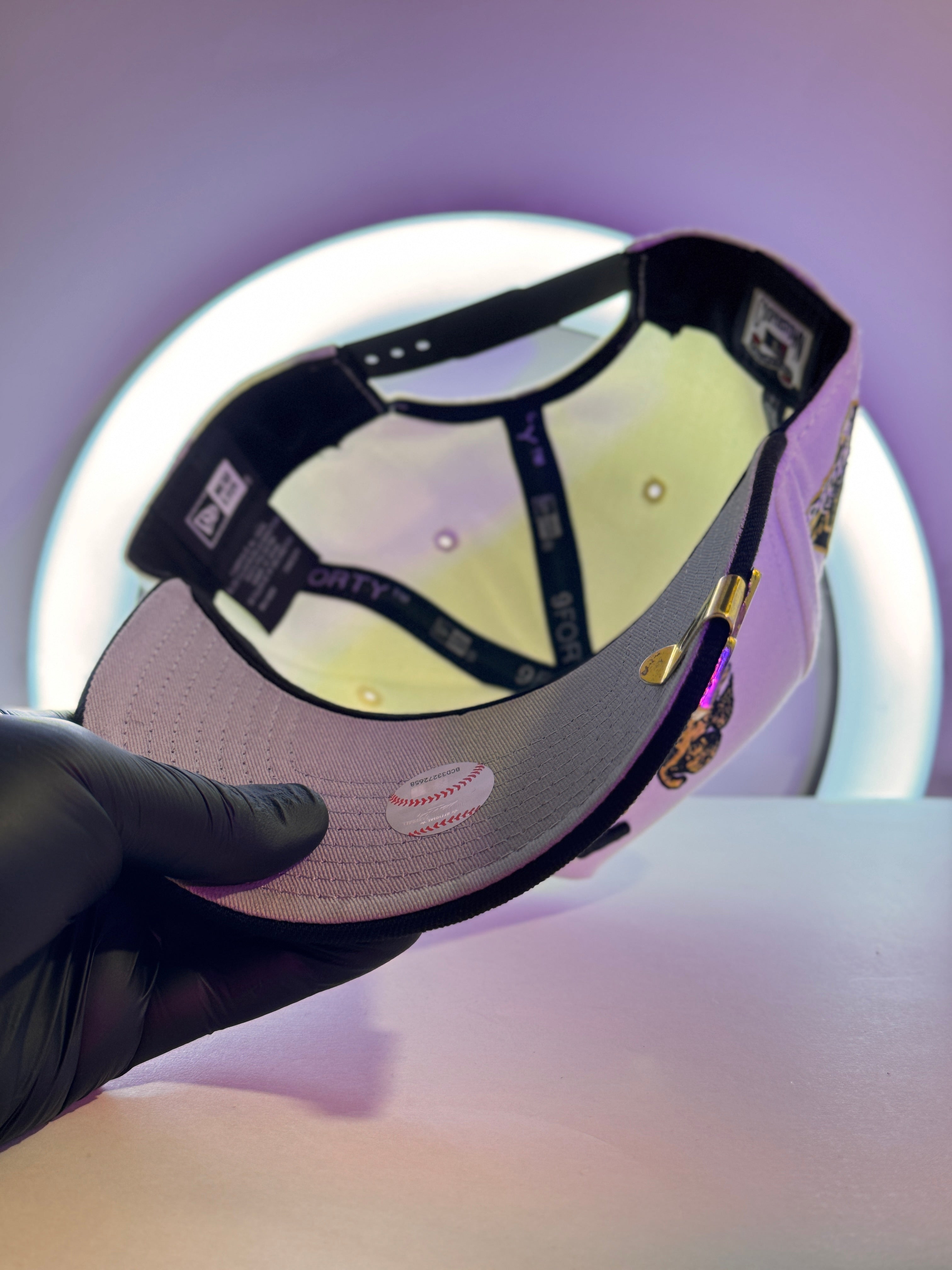 New Era 9Forty A-Frame MLB LA Dodgers Yankees "HEAVENLY CITY" Edition Cap