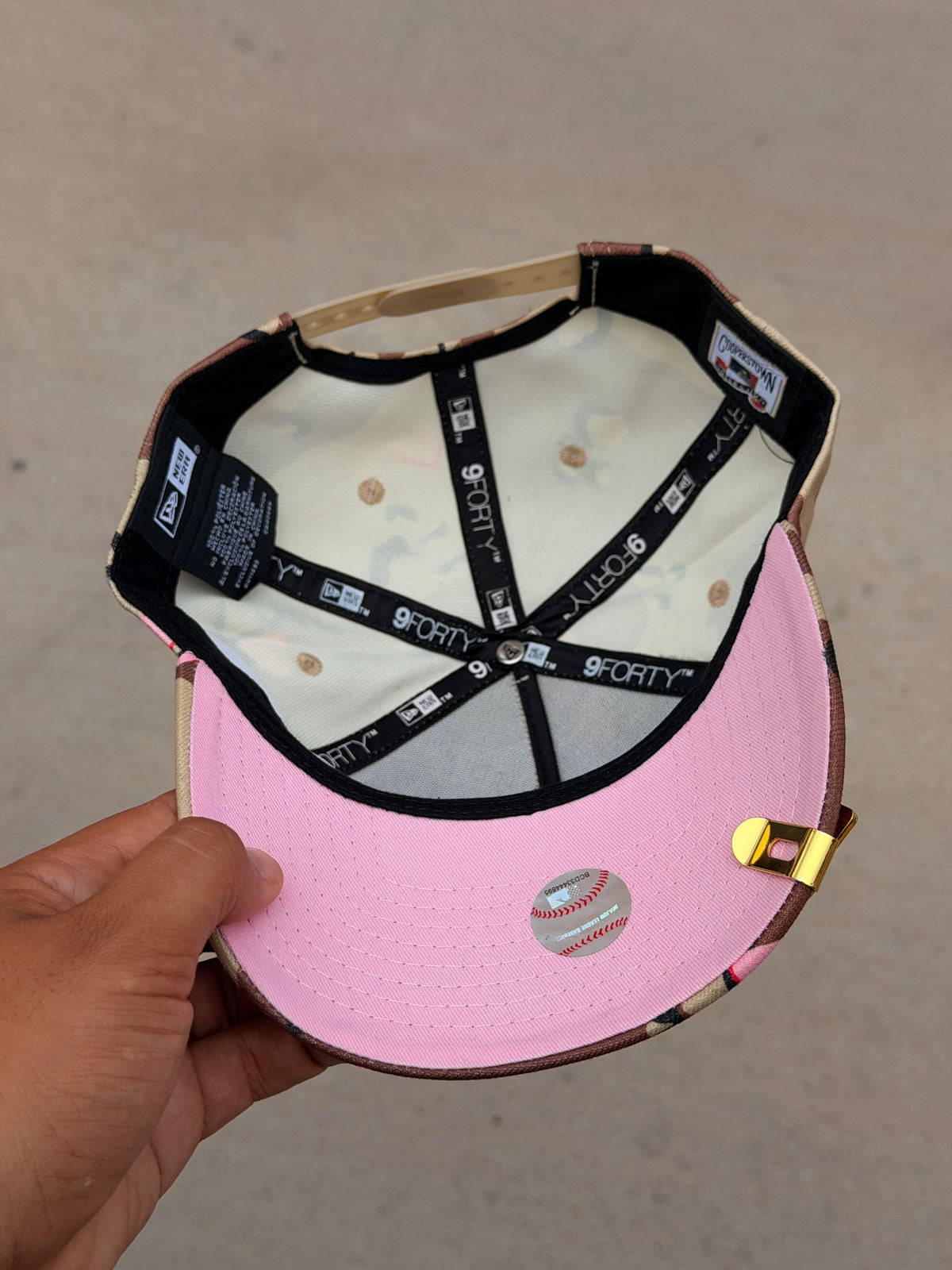 New Era 9Forty A-Frame MLB New York Yankees Camo Cap