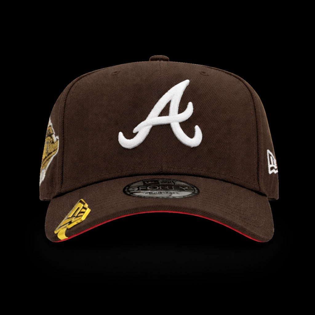 New Era 9Forty A-Frame MLB Atlanta Braves World Series Cap