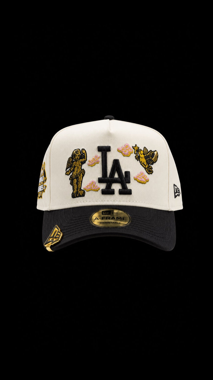 New Era 9Forty A-Frame MLB LA Dodgers Yankees "HEAVENLY CITY" Edition Cap